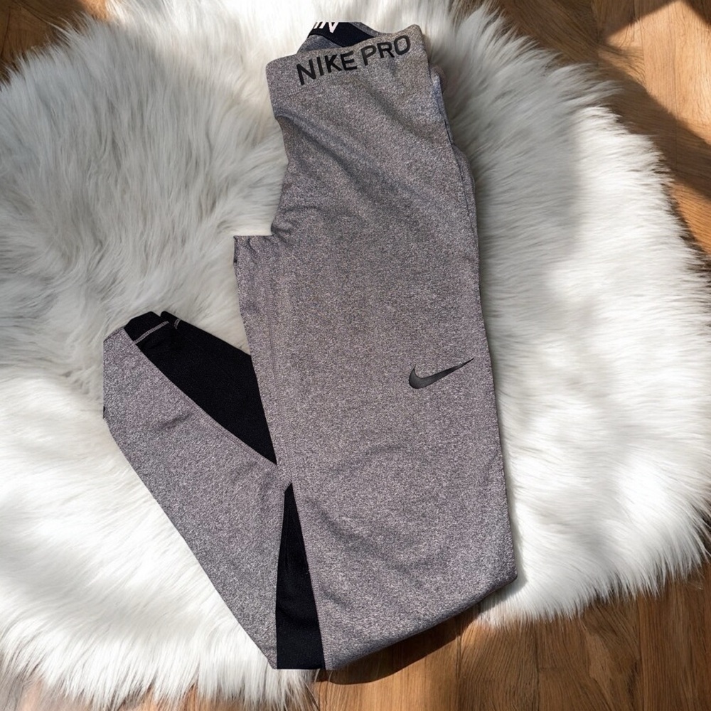 Nike Pro Kids Gray Bottoms